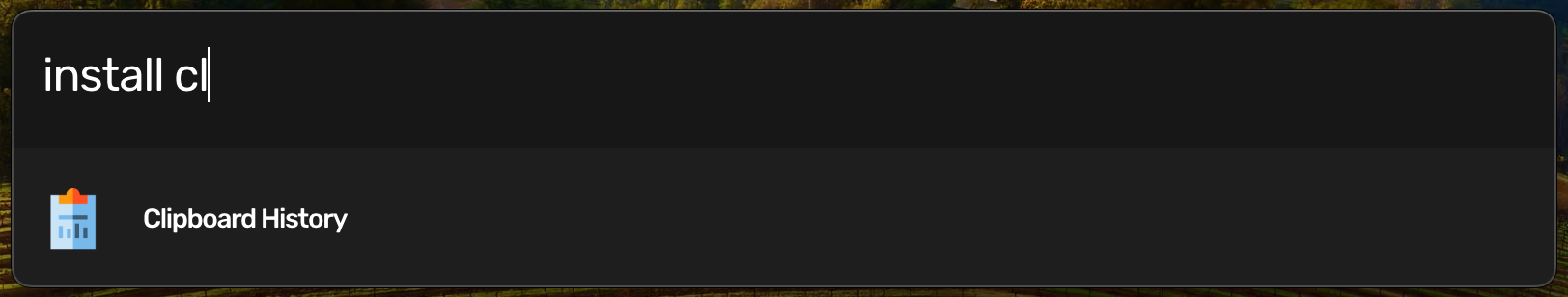 Install Clipboard History